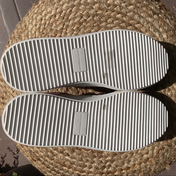 NWB Lucky Brand Korrin Platform Sneaker/Slipper - Picture 6 of 6